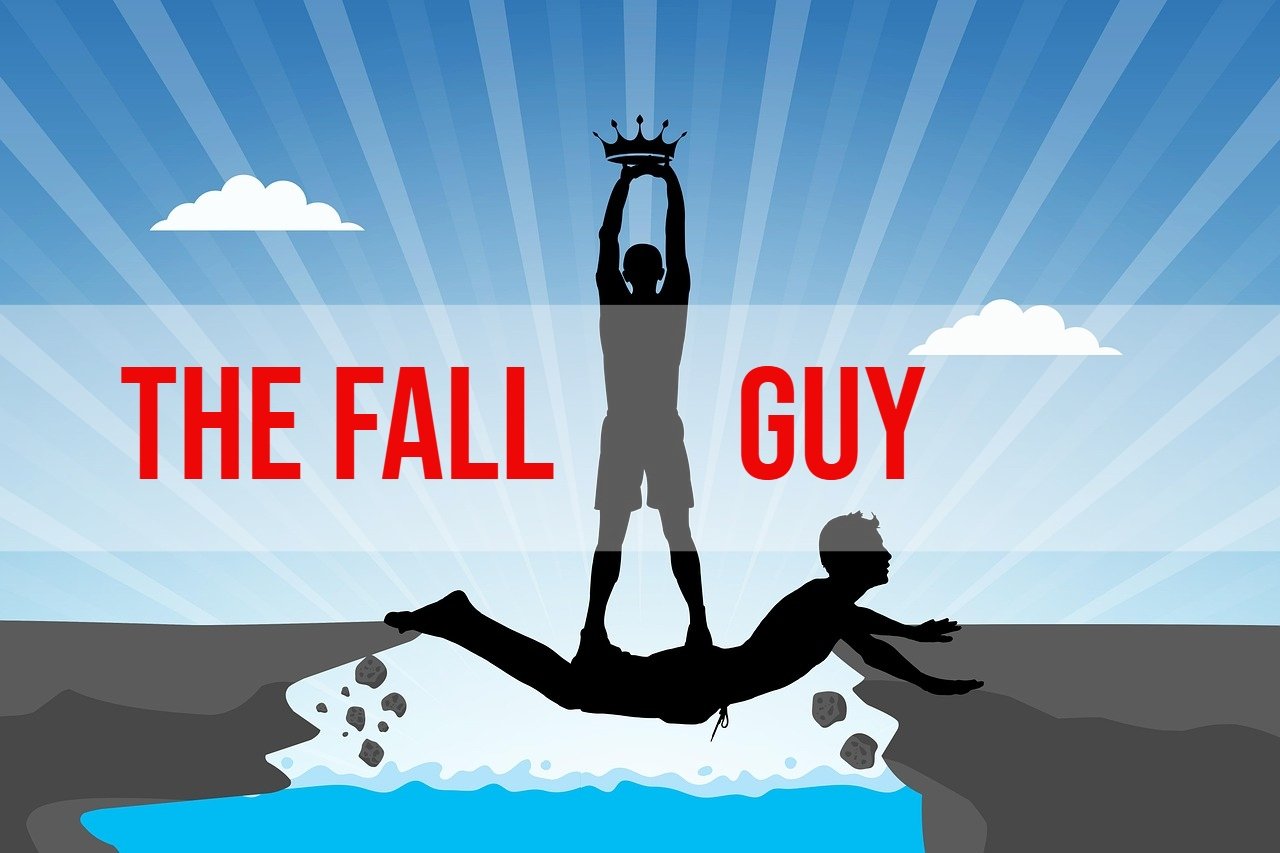 Senior executive falling from pride - ego vs. humility in leadership