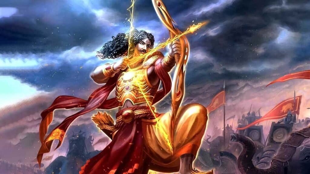 Satyaki a powerful Yadava chieftain of Narayani Sena