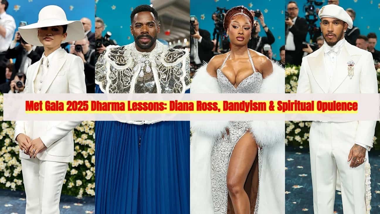 Met Gala 2025 Dharma Lessons: Diana Ross, Dandyism & Spiritual Opulence